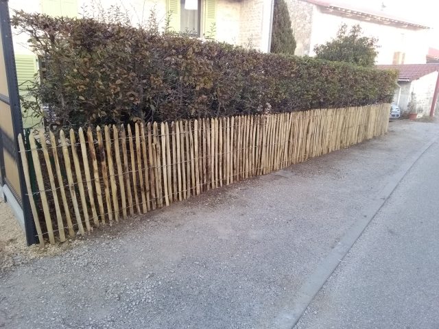 Clôture bois