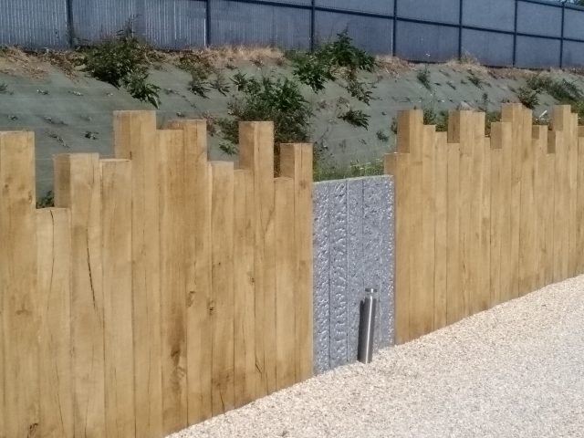 Clôture bois